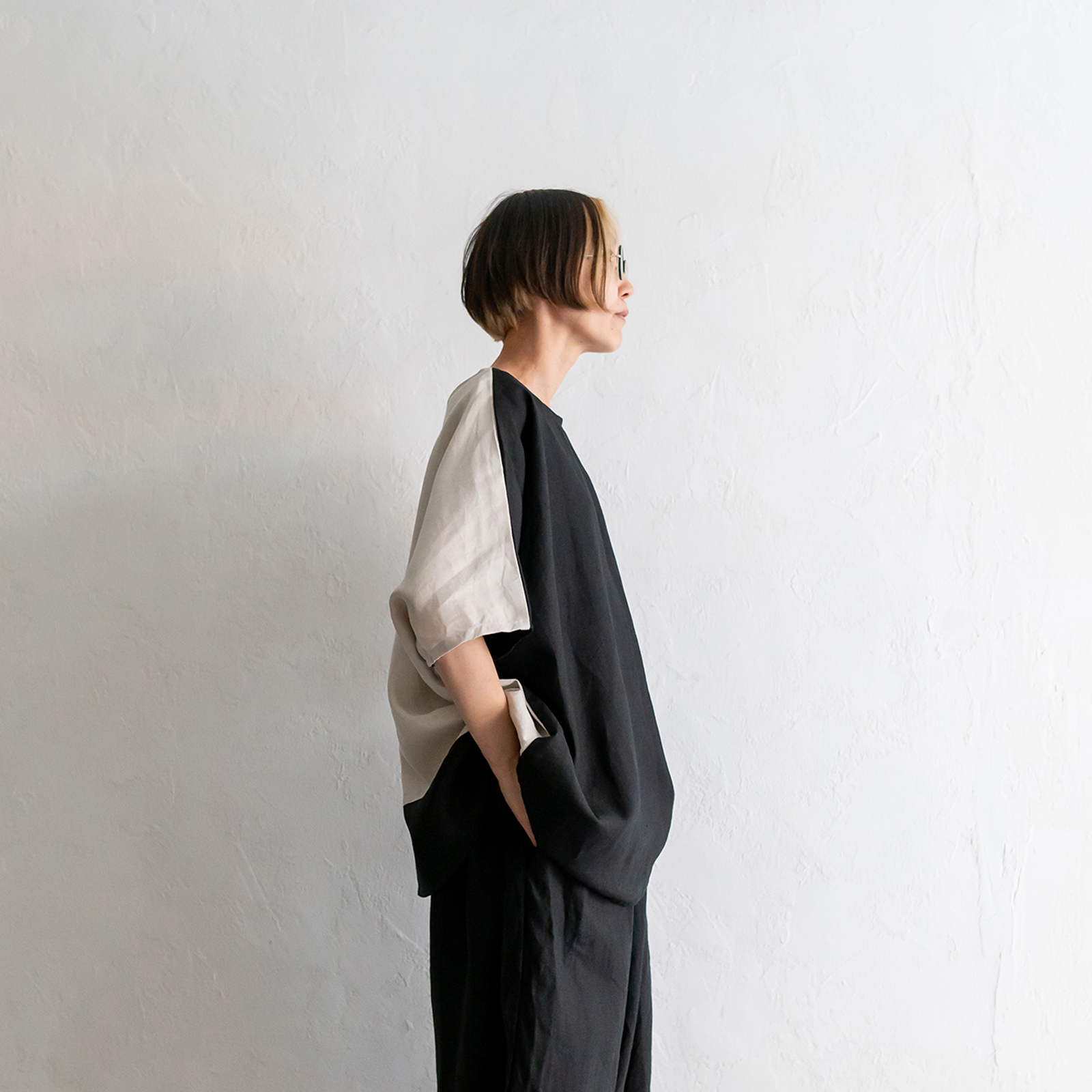 '21 Long HS Black x Mushroom