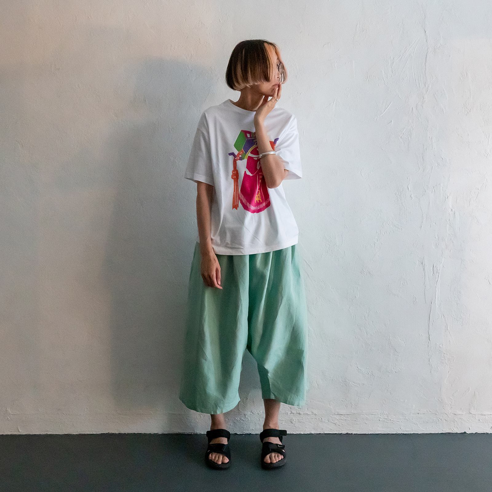 Linen - Cream Mint