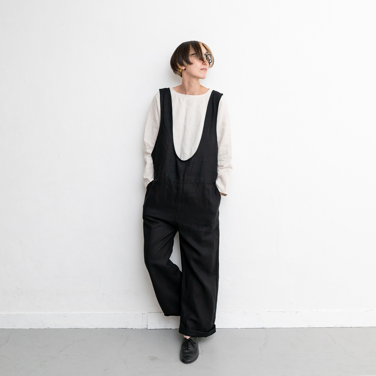 Front Open Salopette