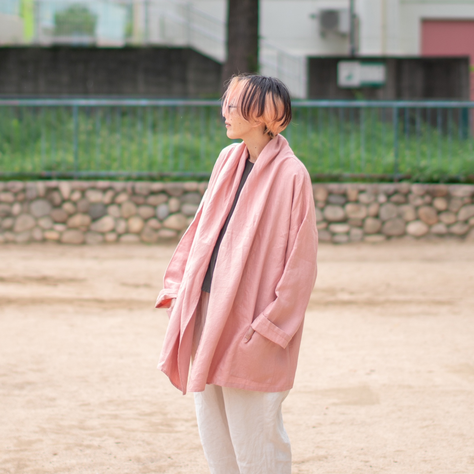 Linen - Cream Strawberry