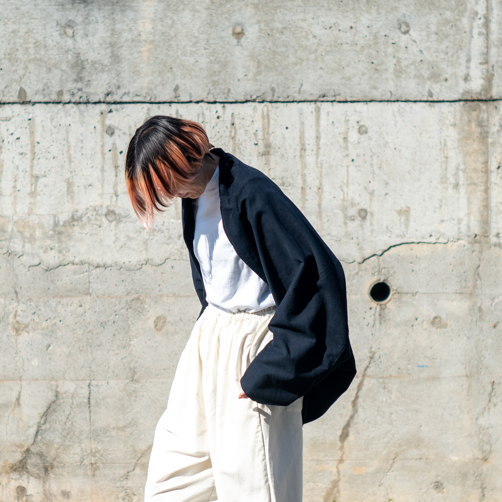 Wide / Cotton Flannel - Black