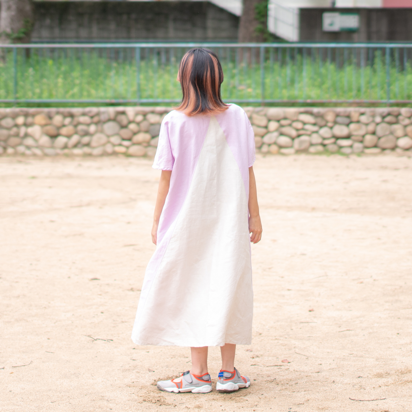 Linen - Lilac x Mushroom